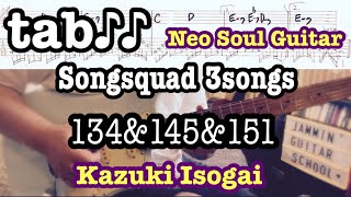 【完コピtab付】Kazuki Isogai songsquad 134.145.151