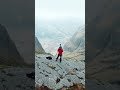 View into Glencoe, Highlands, Scotland.