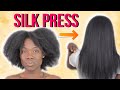 SILK PRESS ON MY 4ABCDEFG NATURAL HAIR | OHHNAAA