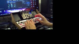 Korg Volca Mix Sample Bass - Short Live Session