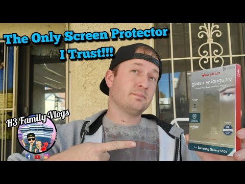 The Screen Protector by Zagg that protects this channel.