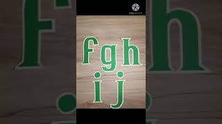 Details LETTER Cutting, freehand BASIC TUTORIAL, lowercase...part 2 News