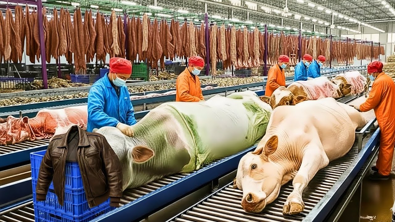 Inside the Cow Leather Jacket Factory | How Premium Leather Jackets Are Made (Full Process )