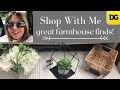 Farmhouse Sale At The Dollar General - Shop With Me!