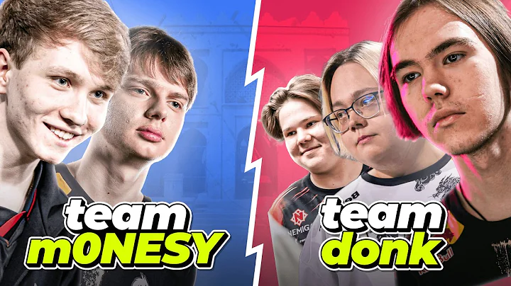 Team DONK vs Team M0NESY on Faceit with Utility Guide, Multi POV and Voice Comms (Dust2)