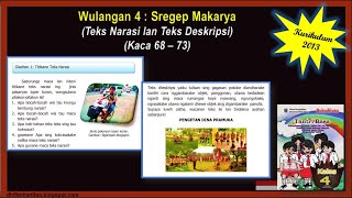 Teks Narasi lan Teks Deskripsi | Sregep Makarya | Wulangan 4 Tantri Basa Kelas 4