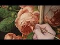 Рисуем розы маслом. Paint a Rose. Flowers. Technique of the Old Masters. Part 4.