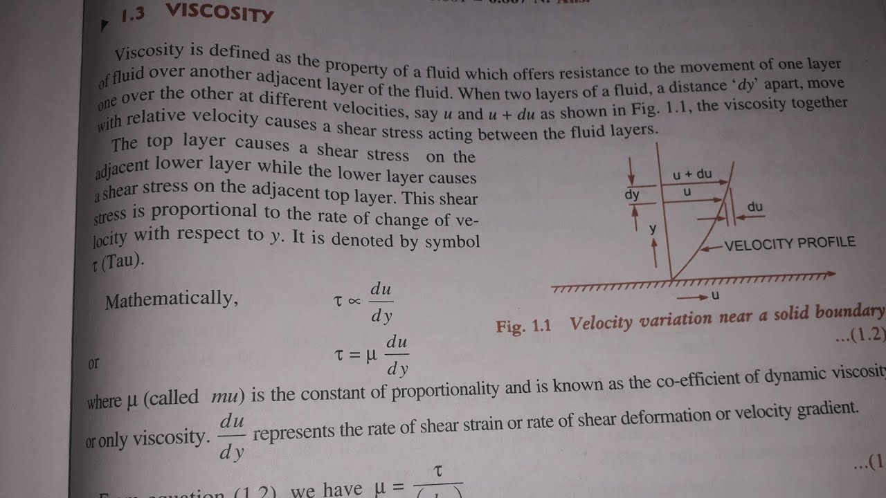 what is viscosity in hindi dharmshotclasses350 YouTube