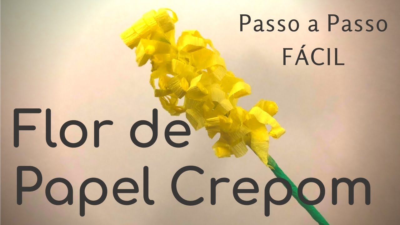 Flor de Papel Crepom - FÁCIL e DIFERENTE - thptnganamst.edu.vn
