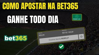 COMO APOSTAR NA BET365 - INICIANTE - GANHANDO TODO DIA [ATUALIZADO 2023]