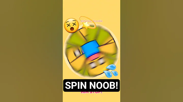 Spin Noob! #roblox #shorts #video
