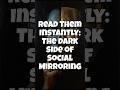 Read Them Instantly: The Dark Side of Social Mirroring #humanbehavior #socialskills