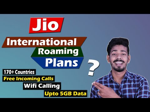 Jio International Roaming Plans in 2021