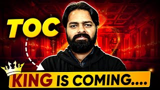 TOC King Is Coming... | GATE 2026 Crash Course