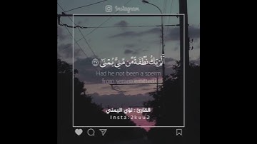 القارئ لؤي اليمني || أيحسب الإنسان أن يترك سدى