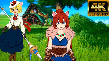 Ni no Kuni: Cross Worlds 제2의 나라 - 4K ULTRA HD 60FPS HDR Max Settings PC GAMEPLAY (No Commentary)