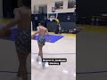 Bronny  bryce at lakers facility  shorts via dezhonhall