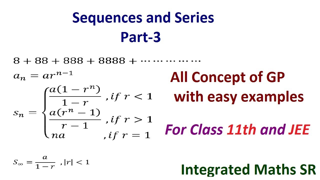 case study sequence and series class 11