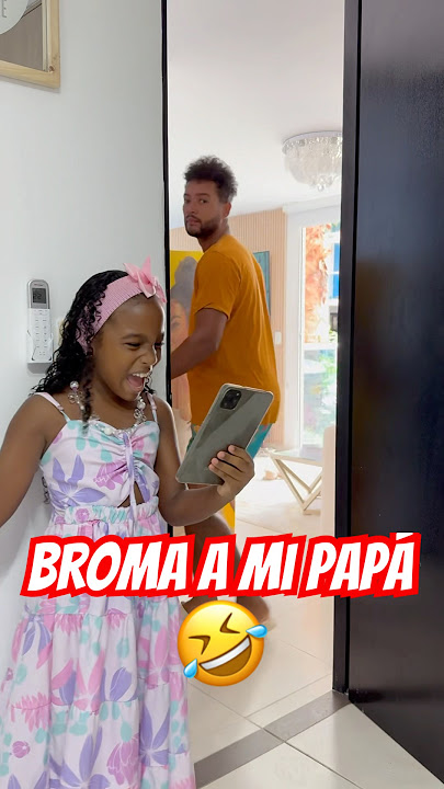 Broma a mi papá 🤣 #bromas #viralshorts #humor