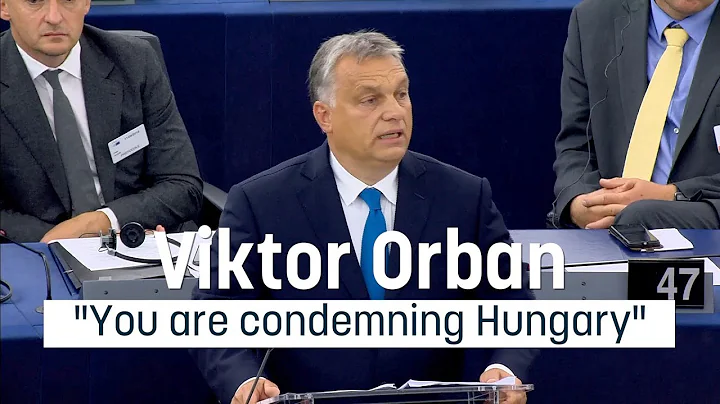 Viktor Orban: "You are condemning Hungary"