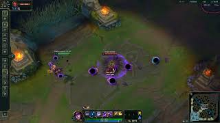 Syndra Q-E Combo can deny you some spheres