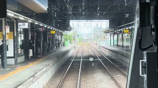 [Front View 4K 60fps] JR Oume line   Haijima→Tachikawa