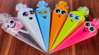 Relaxing Slime Video ! Making Slime With Piping Bags ! Asmr ! Part 262