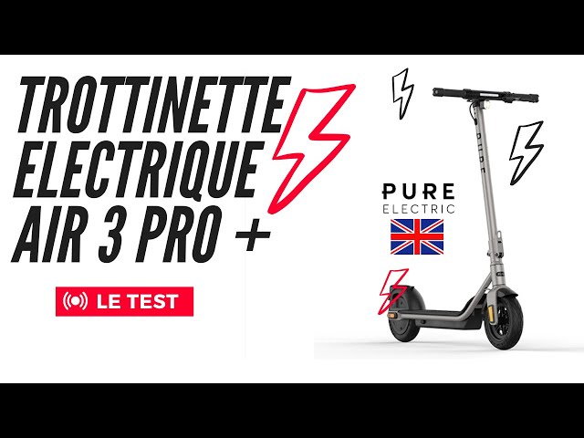 Mon test de la Pure Air Pro LR : une trottinette électrique tout confort ?  