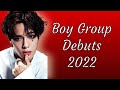 Kpop boy groups who debuted in 2022