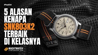 5 Alasan SNK803K2 Terbaik Di Kelasnya #Seiko #JamTangan #Seiko5 #SNK803K2