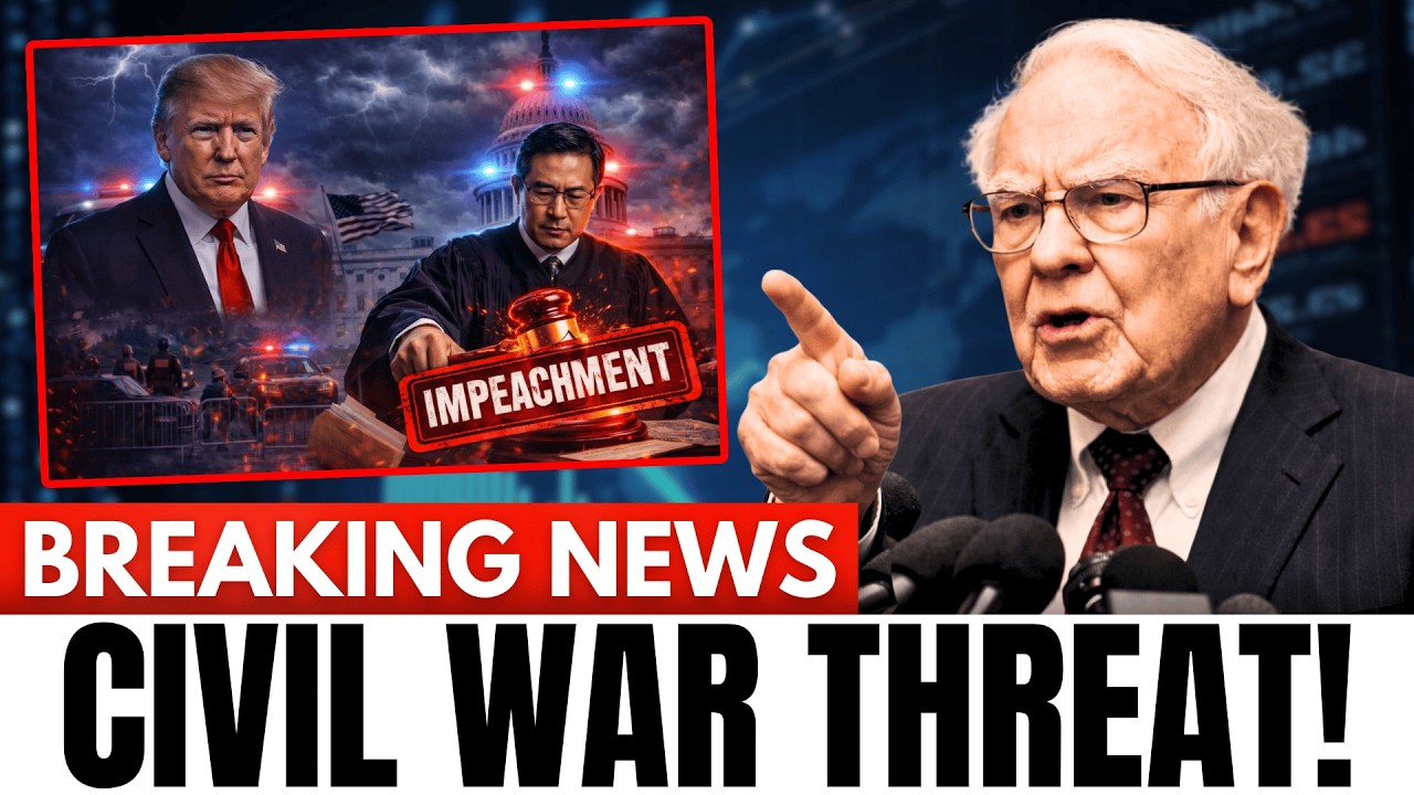 BREAKING: Trump Threatens Civil War as Judge Advances Impeachment — Guard Mobilized | Buffett