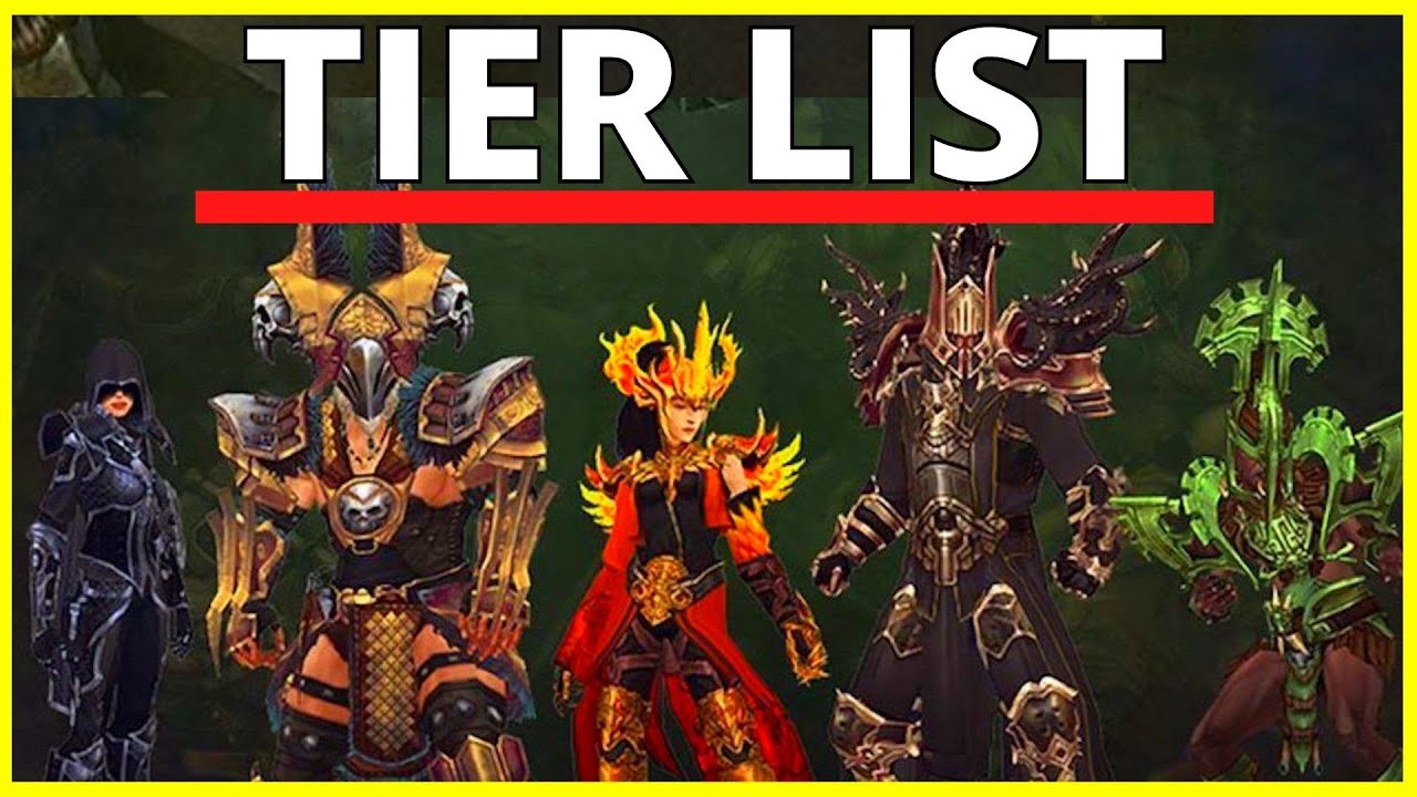 Diablo 3 Season 26 TIER LIST  Best Builds & Classes  YouTube