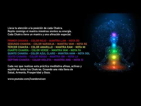 La Técnica Mas Poderosa para Activar, Equilibrar y Limpiar los Chakras 