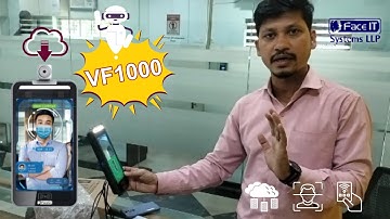 VF1000 Facial Recognition Attendance Machine Unboxing with Features