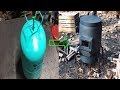 캠핑 가스통 스토브 / Making a camping refrigerant gas can stove