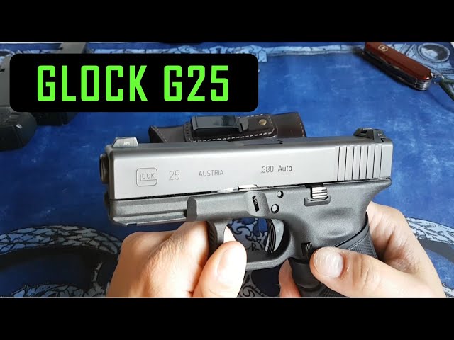 Pistola GLOCK G25 Gen5 Calibre .380 ACP