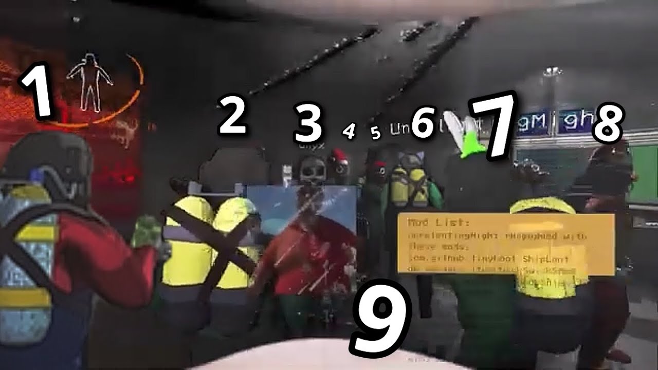 Skin Walkers in Modded lethal company