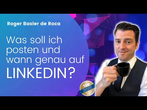 Was soll ich auf LinkedIn posten?