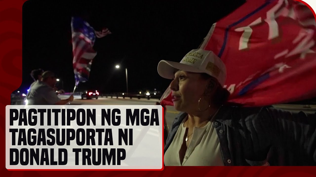 'It's going to pay off tonight,' Trump supporters watch results near Mar-a-Lago