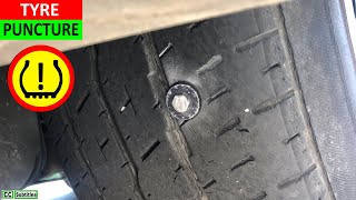 How to find a Puncture in a Car Tyre - How to find a leak in a Car Tyre screenshot 2