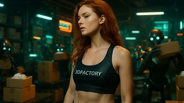 3D Printing, 3D Scanning & 3D Modeling in Estonia | Cyberpunk Video by 3DFactory.ee