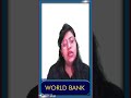 WORLD BANK #SHORTS