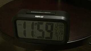 [Upgrade Version] ZHPUAT 4.6" Smart Backlight Alarm Clock with Dimmer (Black) screenshot 4