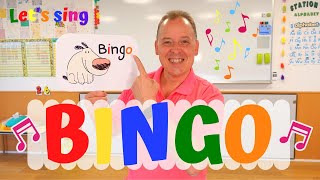 Bingo Song | Nursery Rhymes | B-I-N-G-O | ESL Kids | 4k
