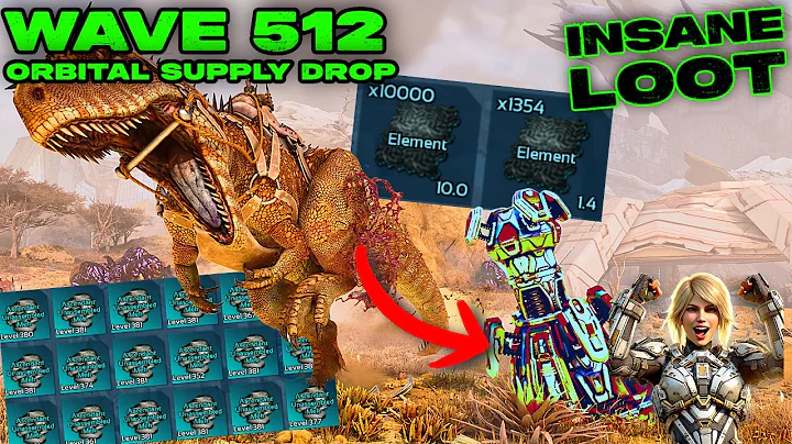 WAVE 512 Orbital Supply Drop REWARDS, 11000+ Element 200+ Blueprints.......