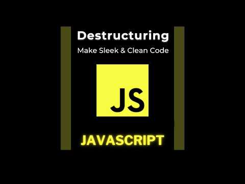 Javascript Destructuring. #javascript