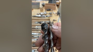 How to sharpen hollow chisels