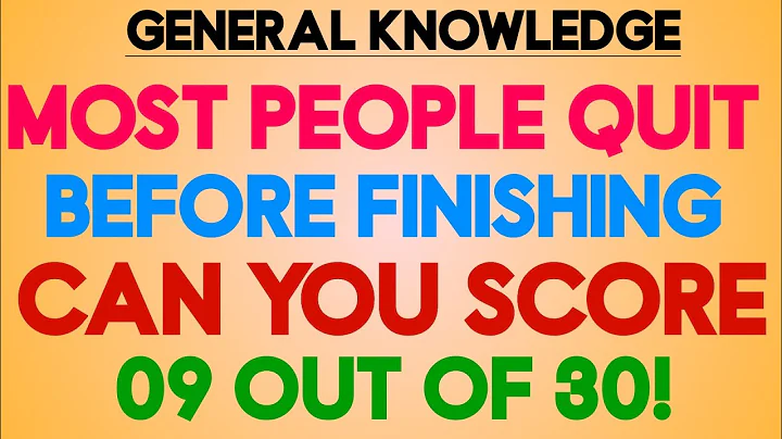 ONLY SENIORS WITH IQ 200+,CAN GET 7 OUT OF 35! IN THIS HARD QUIZ! GK Wise General Knowledge Quiz
