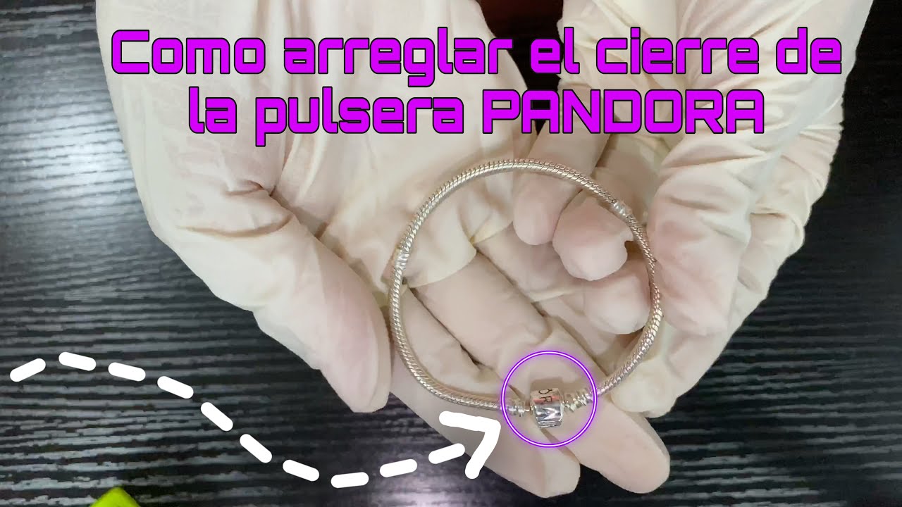 Noreste circulación Burlas Como arreglar el cierre de la pulsera PANDORA - YouTube