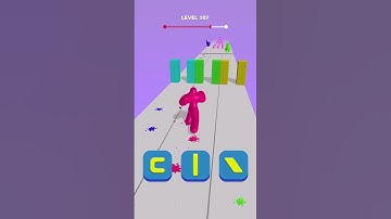 Blob Shifter 3D Gameplay. level 107 #shorts #games